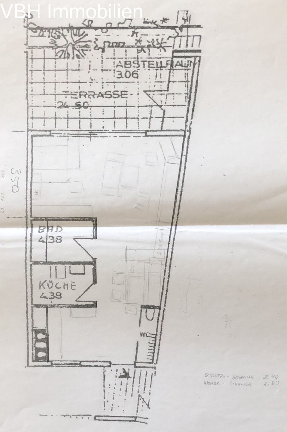 *** Attraktive 1-Zimmer Wohnung mit großem Balkon - vermietet***